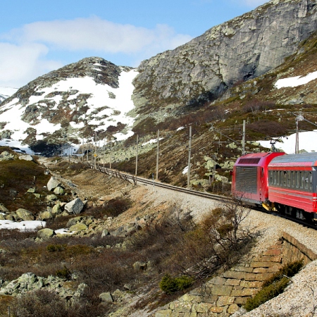 Bergen Railway from Oslo to Bergen